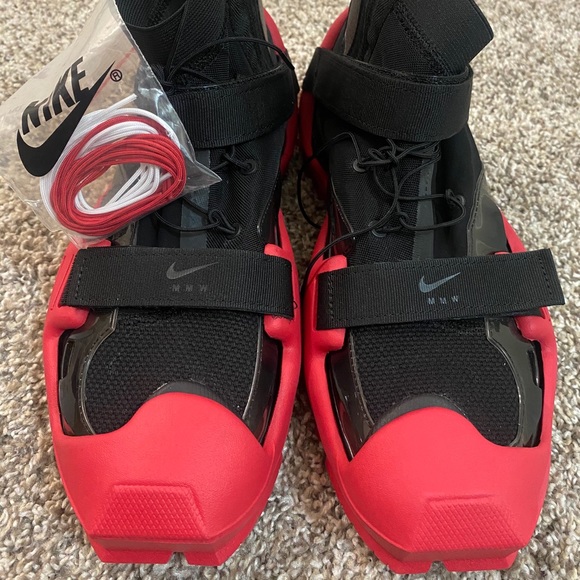 Nike MMW x Free Trainers 3 “BRED” - Picture 6 of 9